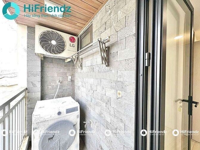 CĂN HỘ 1PN TÁCH BẾP RỘNG 50M2 BANCOL SIÊU THOÁNG GẦN CHỢ BÀ CHIỂU