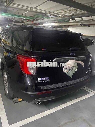 Ford Explorer nhập Mỹ, Đen 33000 km