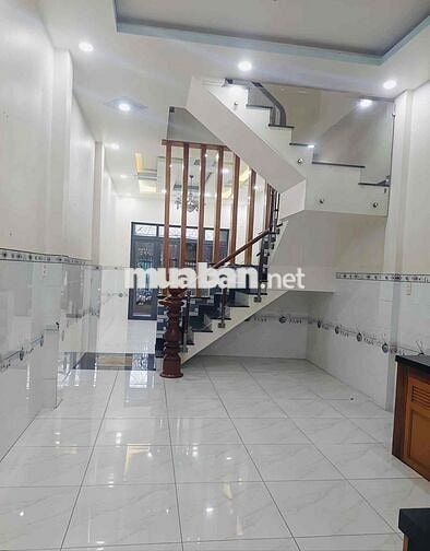 Nhà đẹp 4*1 l6m 3PN hẻm 5m 2/QUÁCH ĐIÊU SÁT TRƯỜNG ĐỒNG ĐEN NGÃ V.LOC