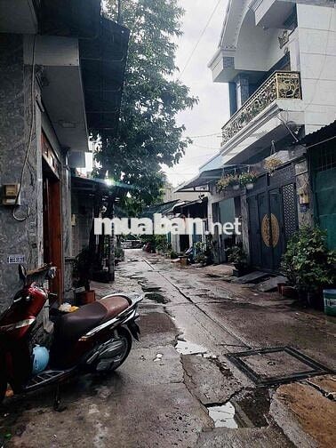 Nhà đẹp 4*1 l6m 3PN hẻm 5m 2/QUÁCH ĐIÊU SÁT TRƯỜNG ĐỒNG ĐEN NGÃ V.LOC
