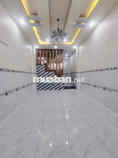 Nhà đẹp 4*1 l6m 3PN hẻm 5m 2/QUÁCH ĐIÊU SÁT TRƯỜNG ĐỒNG ĐEN NGÃ V.LOC