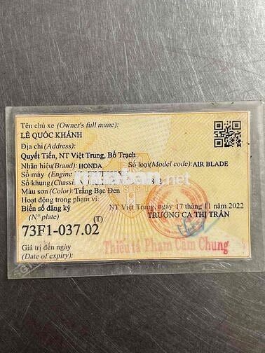 AB BS 73 QUẢNG BÌNH CÓ HỖ TRỢ GÓP OĐ CÓ GL ĐỖI XE