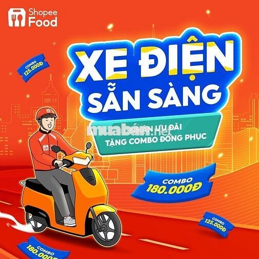 [HÀ NỘI] SHOPEEFOOD TUYỂN DỤNG TÀI XẾ THÁNG 05