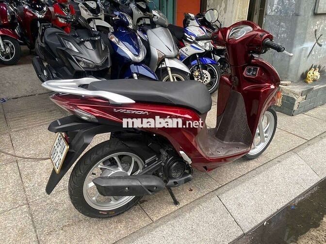 Honda Vision 2022 Đỏ Đã qua sử dụng