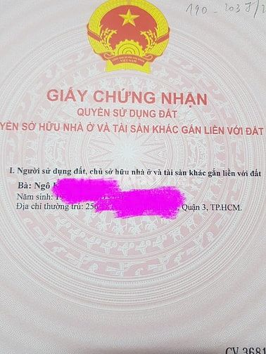 Nhà Bán: Cc Ngô Gia Tự (Tầng Trệt) Trần Nhân Tôn P.2 Q.10 dt:3,5x14,5m