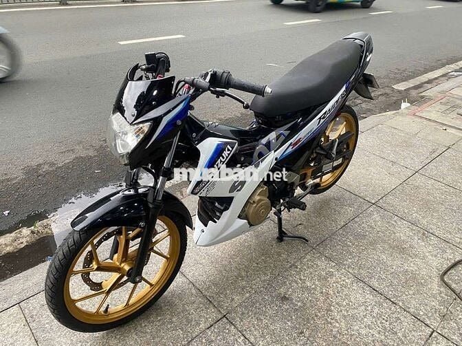 Suzuki Raider 2016 Đen trắng xanh