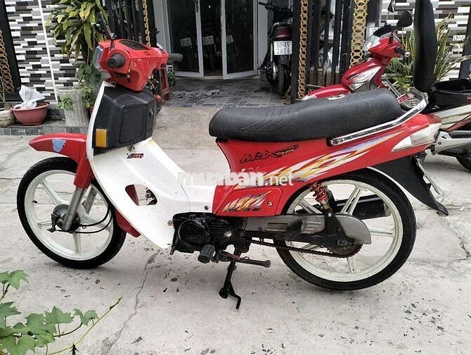 Xe máy Max 50cc Đỏ, Trắng