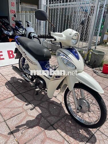 SYM Angela 50cc 2017 Trắng Xanh biển 65 chính chủ