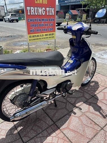 SYM Angela 50cc 2017 Trắng Xanh biển 65 chính chủ