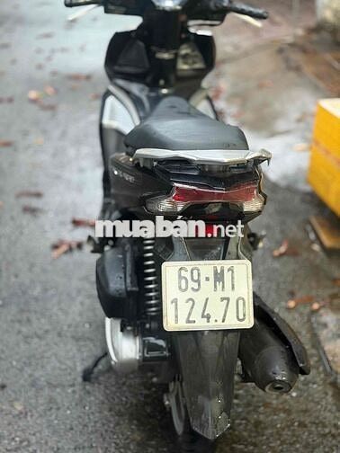 Honda Air Blade Fi 125 2016 Đen bs 69 ngây chủ