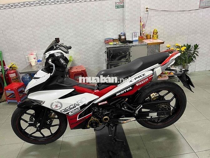 Yamaha Exciter 150i Trắng Đỏ Đen