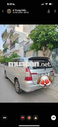 Toyota Innova 2.0G MT Bạc , Đẹp xuất sắc