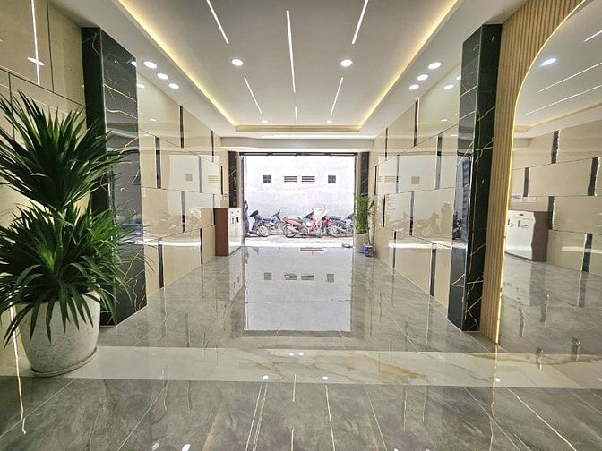 Nhà 5 tầng full nội thất - hẻm xe hơi Tân Thới Nhất 05, Quận 12, 4x13m