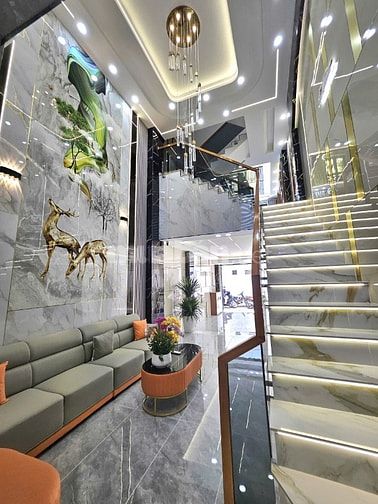 Nhà 5 tầng full nội thất - hẻm xe hơi Tân Thới Nhất 05, Quận 12, 4x13m