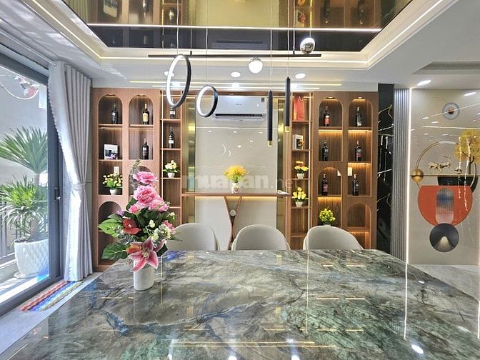 Nhà 5 tầng full nội thất - hẻm xe hơi Tân Thới Nhất 05, Quận 12, 4x13m