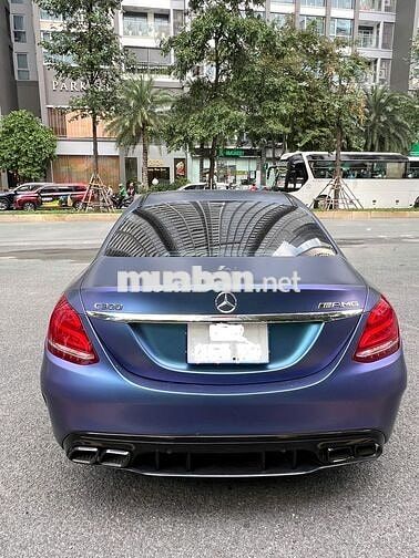 Mercedes C300AMG đời 2016, Xanh 82.000 km