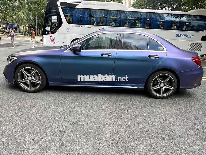 Mercedes C300AMG đời 2016, Xanh 82.000 km