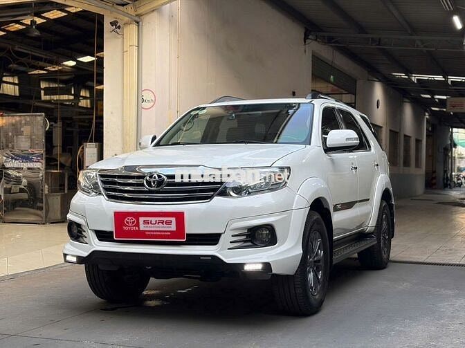 Toyota Fortuner TRD 2016 Trắng 110.360 Km