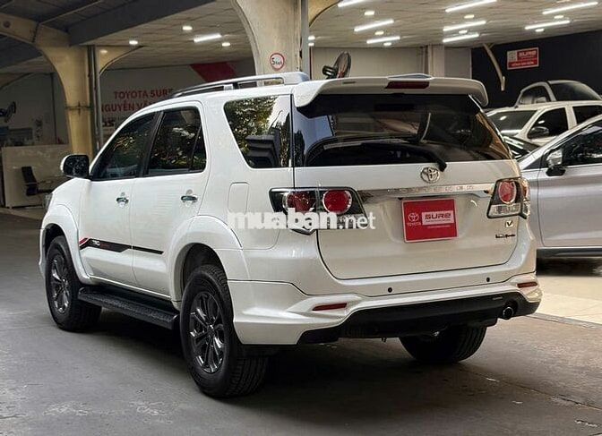 Toyota Fortuner TRD 2016 Trắng 110.360 Km