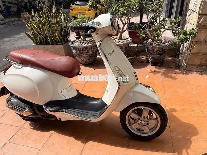 Vespa 125 3Vie ĐK 2016 Trắng Zin Nguyên bản