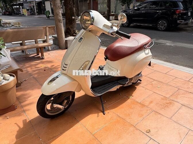 Vespa 125 3Vie ĐK 2016 Trắng Zin Nguyên bản