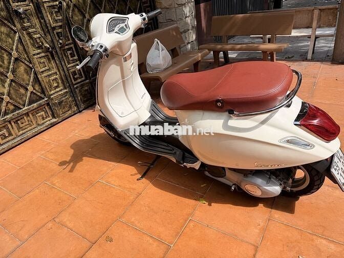 Vespa 125 3Vie ĐK 2016 Trắng Zin Nguyên bản