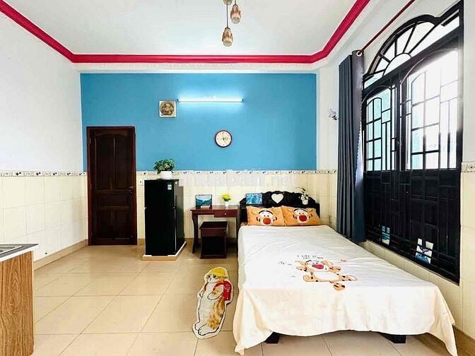 Phòng ban công Full nội thất giá rẻ gần CVPM, Gò Vấp,..