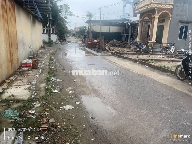 CHỦ GỬI BÁN 6 LÔ ĐẤT F0 TẠI THÔN TRỊNH XÁ – XÃ LẠC ĐẠO – HƯNG YÊN 