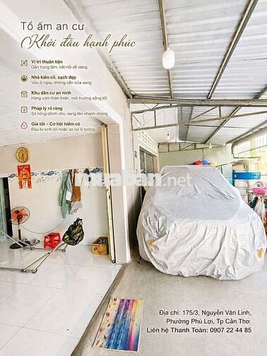 CẦN BÁN NHÀ HẺM 175, NGUYỄN VĂN LINH, PHƯỜNG PHÚ LỢI