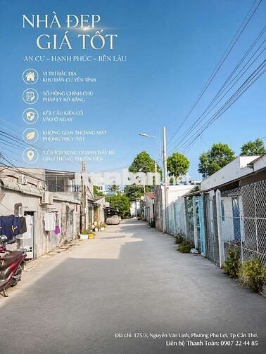 CẦN BÁN NHÀ HẺM 175, NGUYỄN VĂN LINH, PHƯỜNG PHÚ LỢI