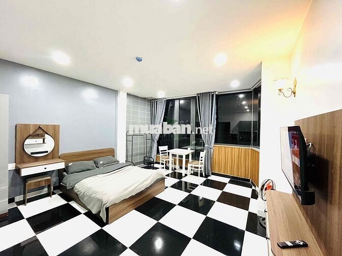 CHO THUÊ CĂN HỘ STUDIO VIEW CHILL ĐƯỜNG NGÔ THÌ SỸ GIÁ 5,2 TRIỆU/THÁNG