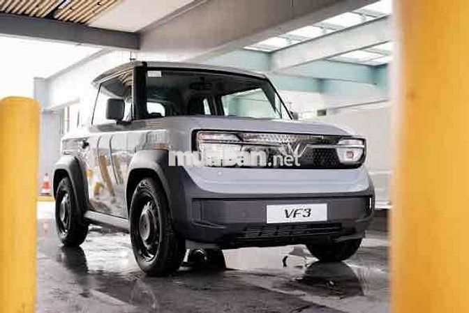 Xe điện VinFast VF3 màu Xám - Ưu Đãi Lớn
