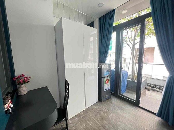 Hình Thật Giá Thật Căn hộ Studio ban công full nội thất ngay Quận 3