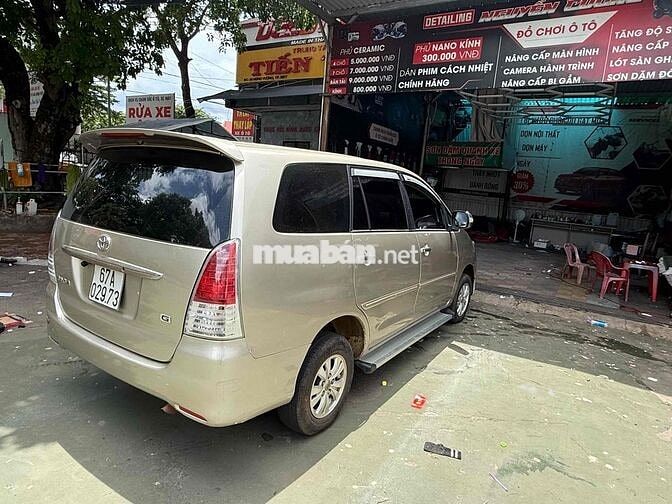 Toyota Innova 2009 Full G Vàng cát