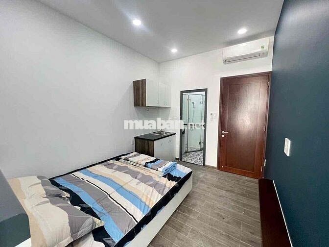 Hình Thật Giá Thật Căn hộ Studio ban công full nội thất ngay Quận 3