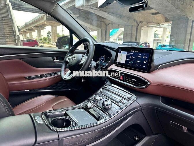 Hyundai Santafe Hybrid 1.6HTRAC Trắng