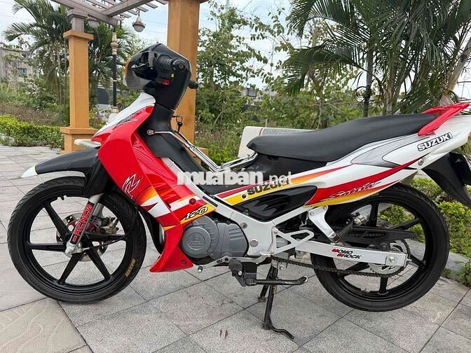 Suzuki Satria 120 2006 Đỏ Trắng Đen