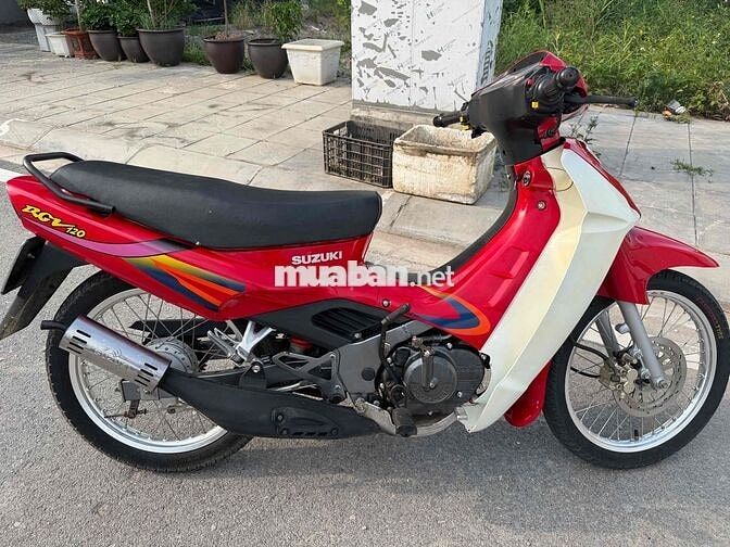 Suzuki RGV 120 Đỏ trắng
