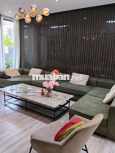 🌟 CHO THUÊ VILLA 4 TẦNG VIEW SÔNG ĐẲNG CẤP – KHU HÒA XUÂN (SÁT EURO VI
