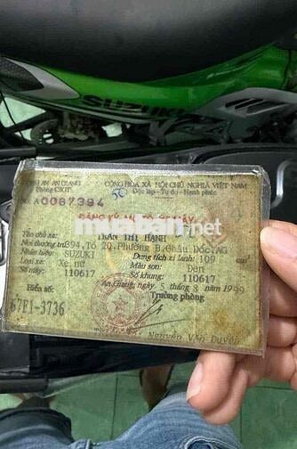 Suzuki Sport côn tự động giấy tờ thật công an cấp