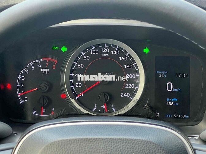 Toyota Corolla Cross 2020 1.8V 52.000 km Xám