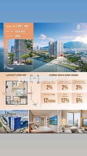 🔥 Vốn 1 Tỷ 6 Nhận Ngay Suất Ngoại Giao 2PN Peninsula Sông Hàn - Sổ Hồn