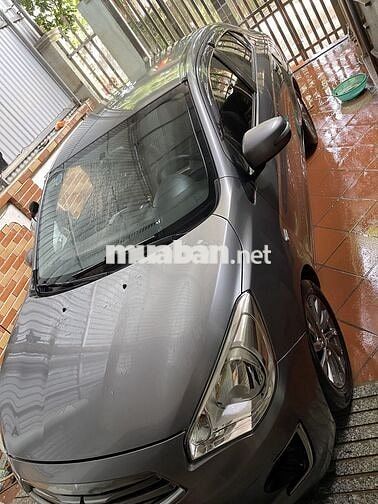 Mitsubishi Attrage 2015 Tự động 100000 km Xám