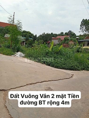 Chính Chủ Bán Gấp Lô Đất 2 Mặt Tiền 10m. Đường rộng 5m oto đỗ. Giá rẻ