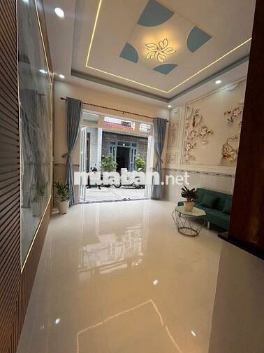 Nhà Phố Thiết Kế Hiện Đại,4x14m-2PN,2WC,XTS,Hóc Môn 690TR.