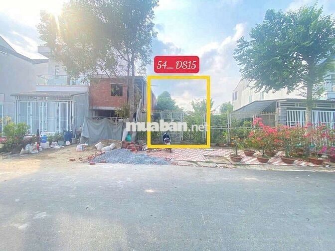 bán nền hồng loan 5c, nền 54 đường số 15