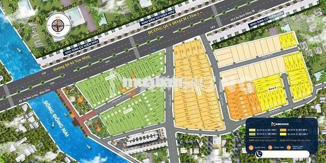 Đất view sông ngay đường bờ kè bửu long