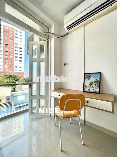Căn hộ ban công 40m2 giặt riêng ngay Bùi Hữu Nghĩa gần chợ Bà Chiểu,Q1