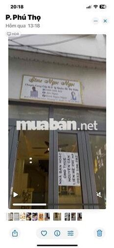 Bàn nhà cách 1 căn ra mặt tiền vòng xoay Lê Đại Hành