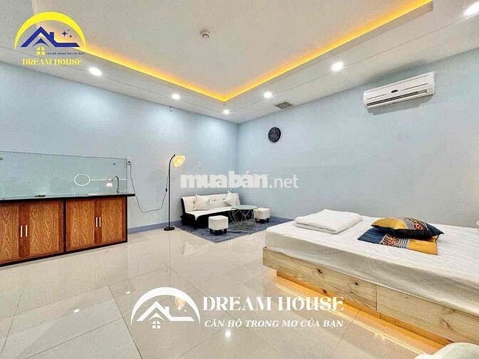 CĂN HỘ STUDIO RỘNG RÃI AN NINH CAO NGAY NGÃ TƯ BỐN XÃ NHÀ MỚI THOÁNG
